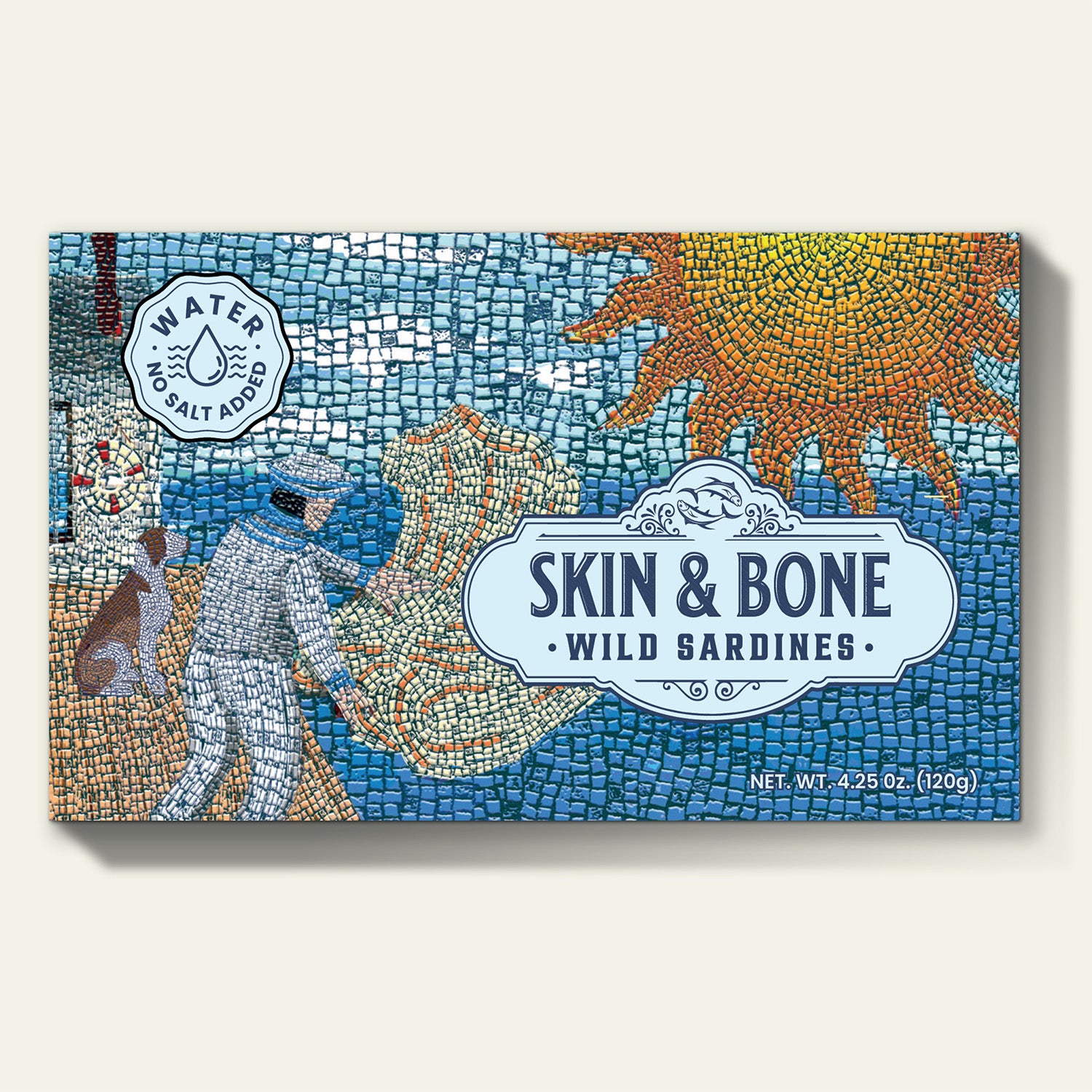 Skin & Bone Sardines in Water - No Salt